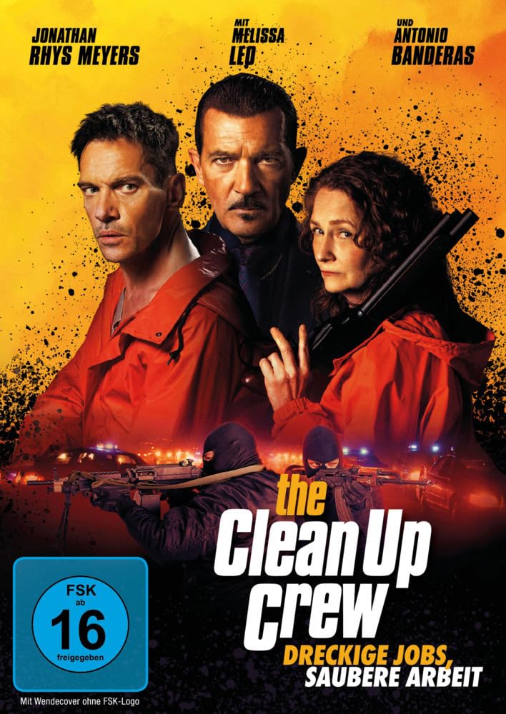 The Clean Up Crew largometraje DVD importado de Alemania con audio y vídeo de alta fidelidad