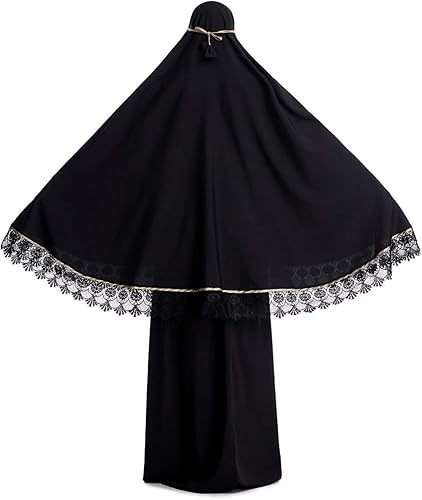 Miniatura 6 de Conjunto de dos piezas de Hijab Thobe Abaya de cubierta completa para mujer musulmana
