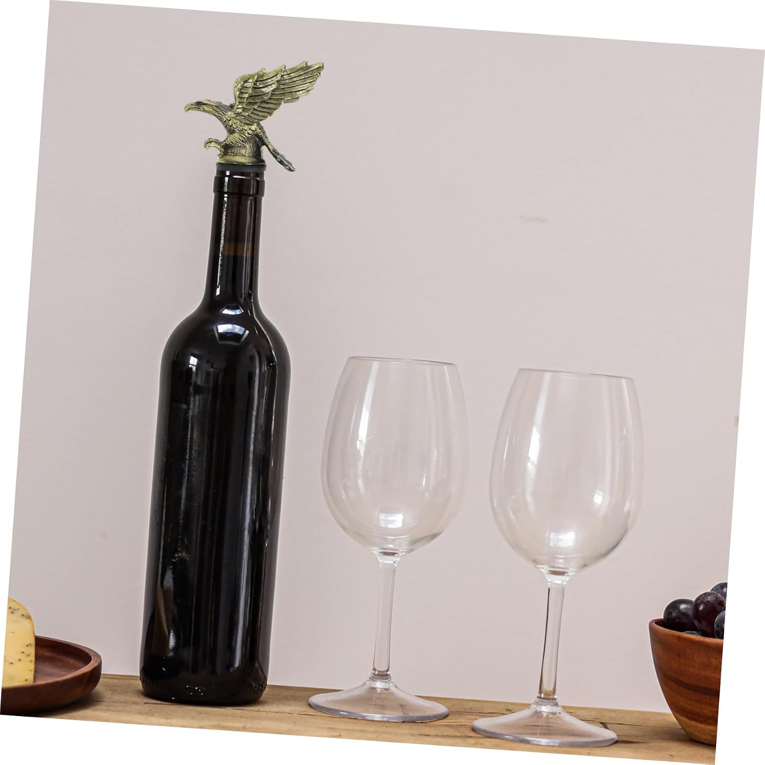 Wine Pourer and Stopper Multi-functional Wine Bottle Pourer Spout Oil and Sauce for Parties and Gifting