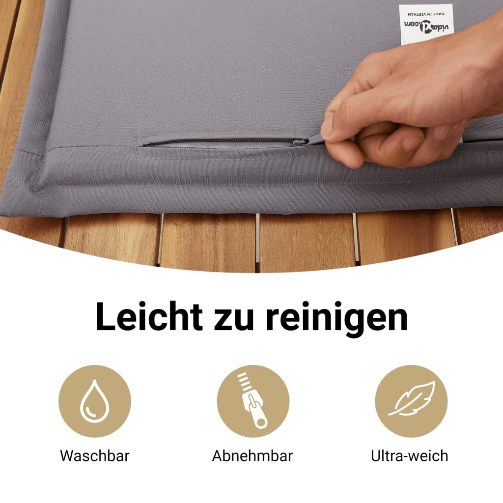 vidaXL Garten Sofagarnitur mit Kissen 5-TLG., Gartenmöbel Gartengarnitur, Sitzgruppe Sitzgarnitur, Lounge Sofa Garnitur Terrasse, Beige Poly Rattan
