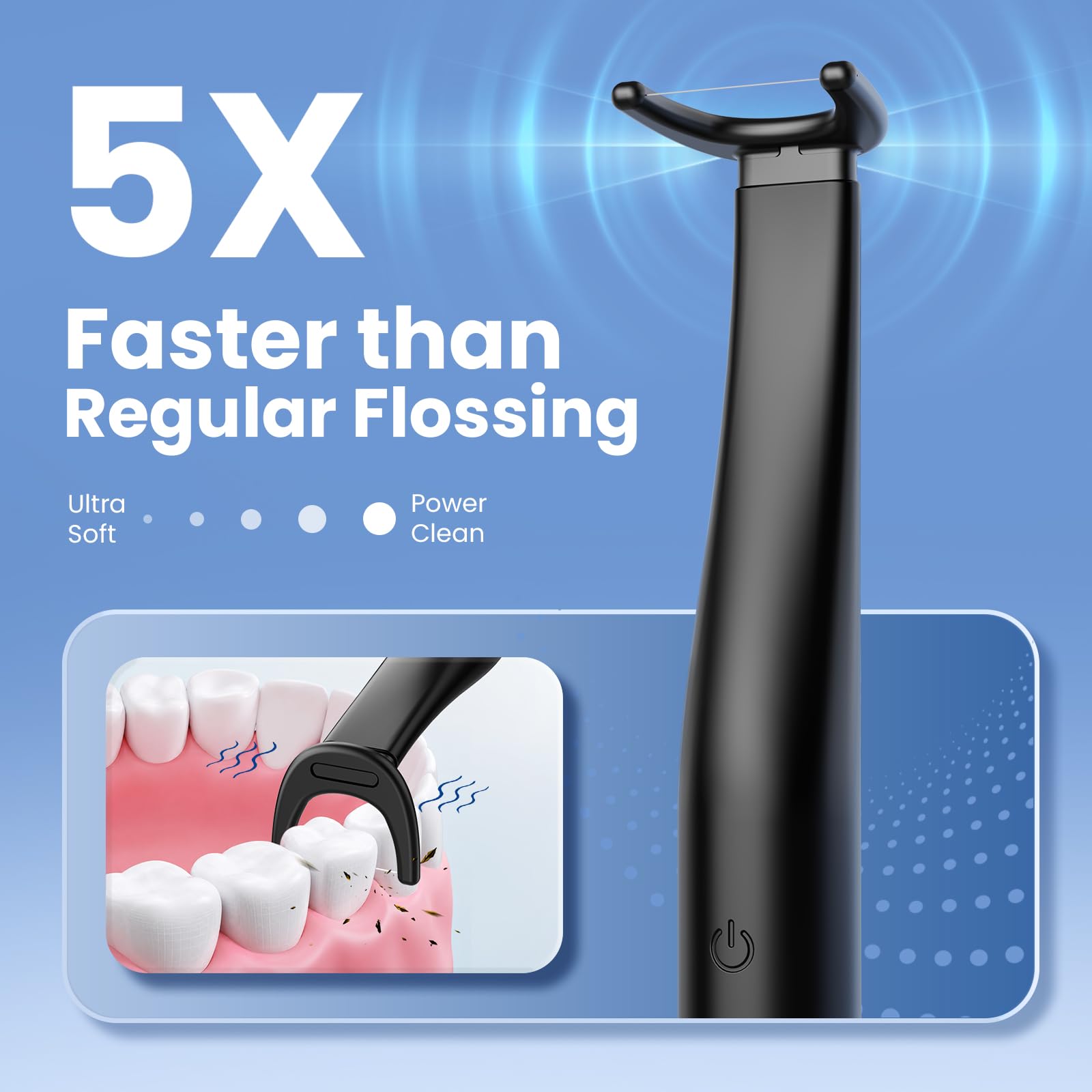 Electric Flosser - Portable & Rechargeable -5 Electric Flosser - Portable & Rechargeable -5