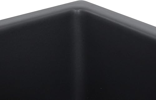 Miniatura 8 de Fregadero reversible de arcilla refractaria de 33 pulgadas, color negro mate