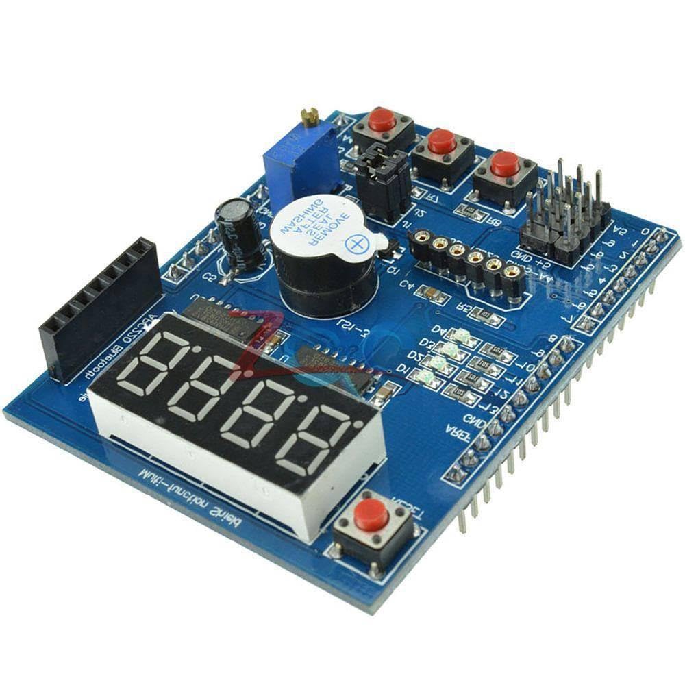Multi Function Shield with Buzzer LM35 4 Digit Digital LED Expansion ...
