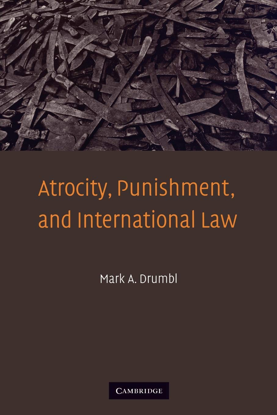 Atrocity, Punishment, and International Law By Mark A. Drumbl
