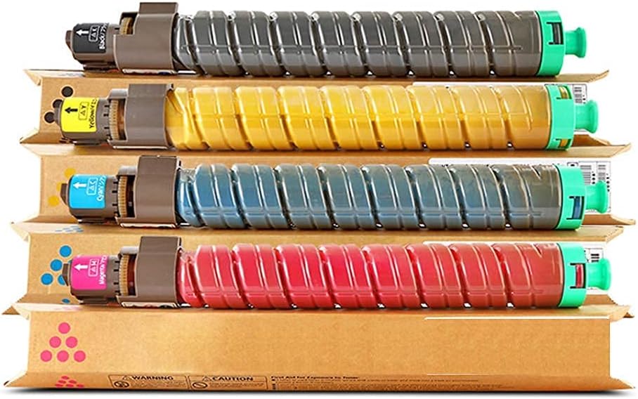 YXCUIDP Compatible Toner Cartridge For Ricoh SP 410,Fits with CL 4000 SP C411DN SP C410 SP C411 C420 Printer with Chip.-4colors