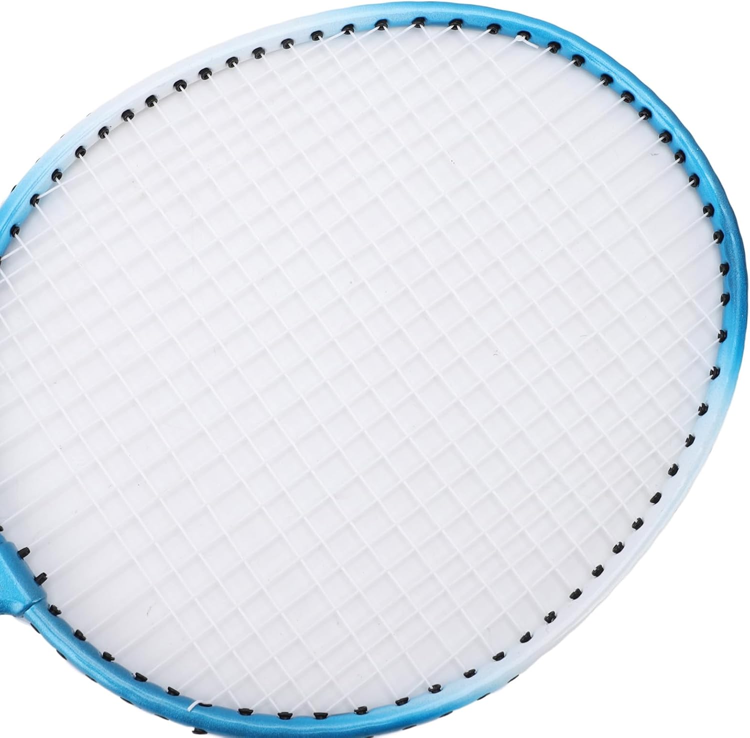 Alomejor Badminton Set Professional, Iron Alloy Badminton Racket with Enlarged Sweet Spot and Slim Middle Rod Design, with 2 Racquets 3 Shuttlecocks Bag Storage Box, for Beginner Child