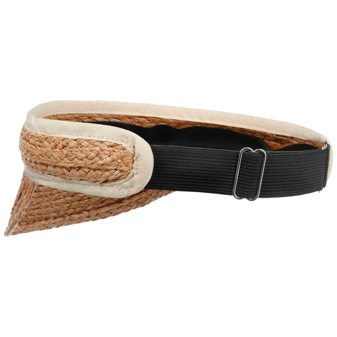 Seeberger Visiere Raphia Femme - Casquette pour Le Golf Soleil de Tennis avec Printemps-ete Ete
