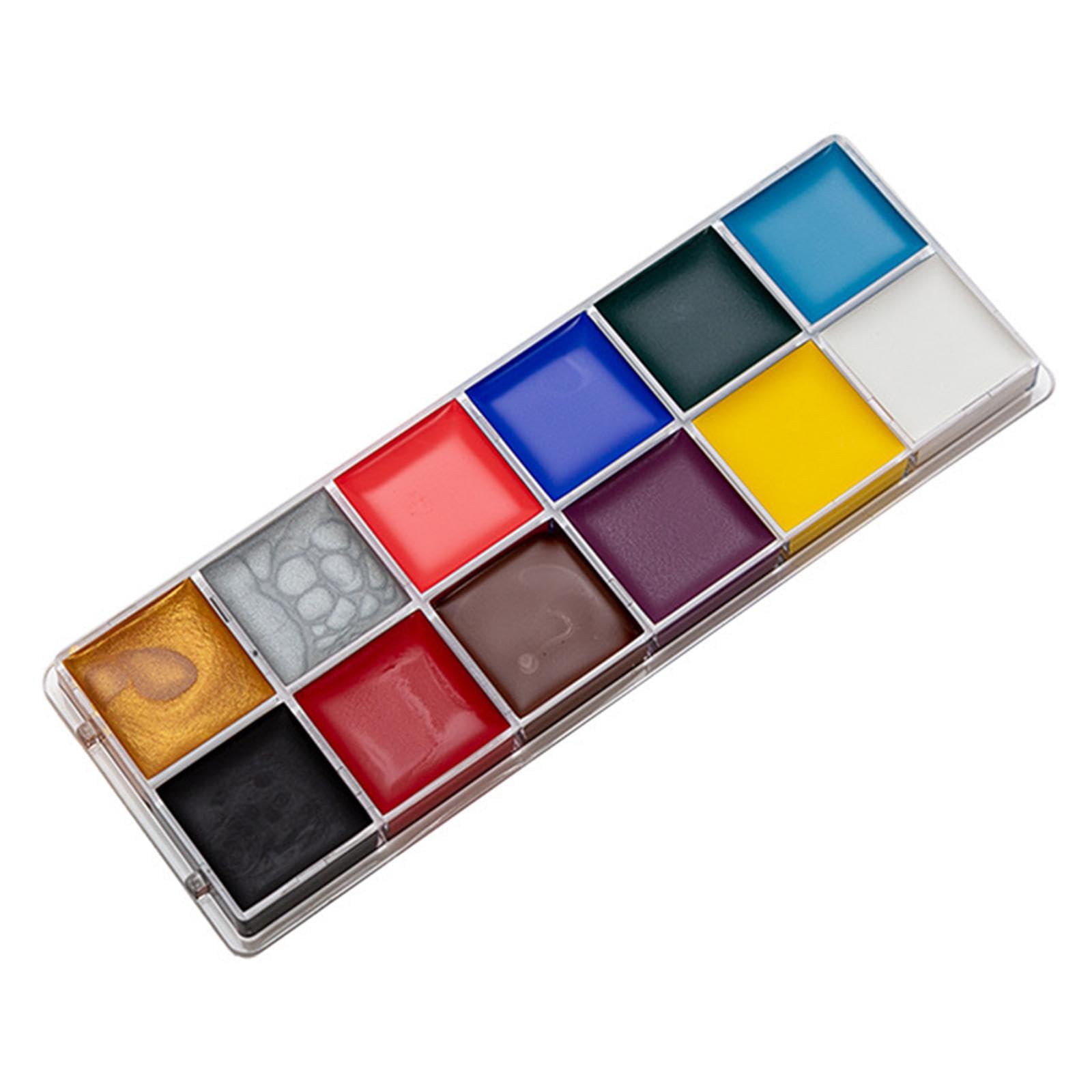 SECRET DESIRE Face Body Paint Painting Palette Supplies For Halloween Fancy Dress Festival|Clothing Shoes & Accessories|Costumes Reenactment Theater|Accessories|Face Paint & Stage Makeup