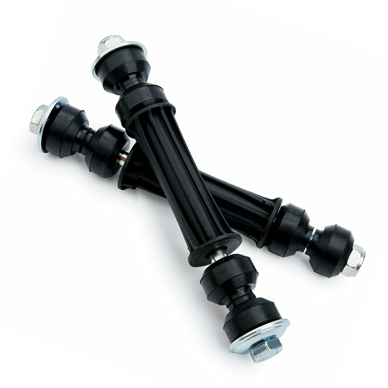 K700432 Front Sway Bar End Link Compatible with 2007-2016 Chevrolet Escalade Avalanche Silverado Suburban Tahoe Sierra Yukon,Pair Driver and Passenger