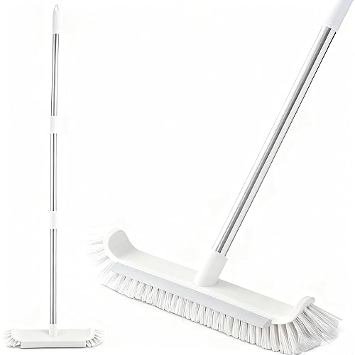 Extra Wide Pool & Deck Brush with Reinforced Aluminum Back,
