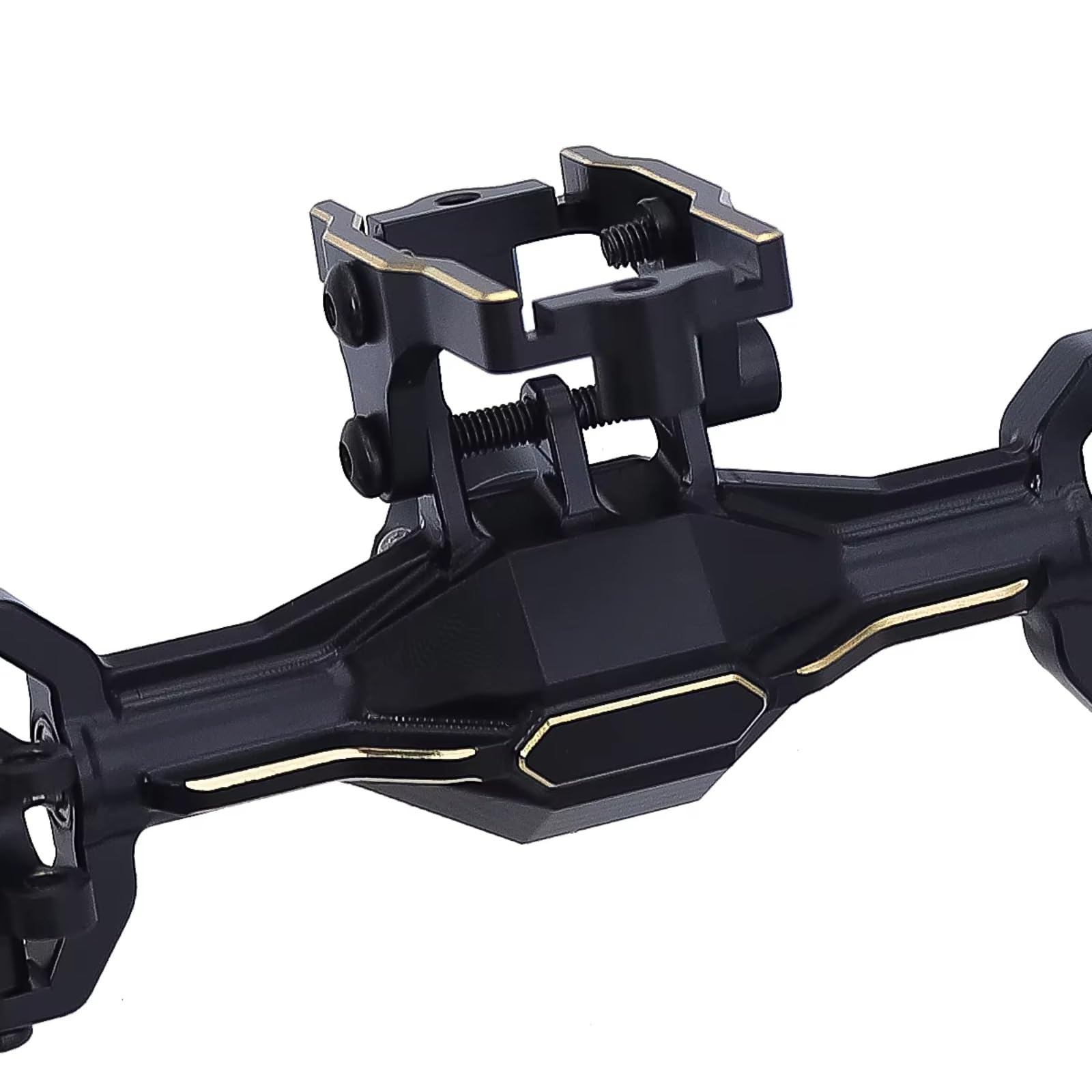 Per TRX4-M 1/18 Anteriore Posteriore Asse Portale Ottone Nero Upgrade Per Altezza Per Terra RC Crawler Parti Metalliche Accessori Modelli Assemblaggio Ricambi RC