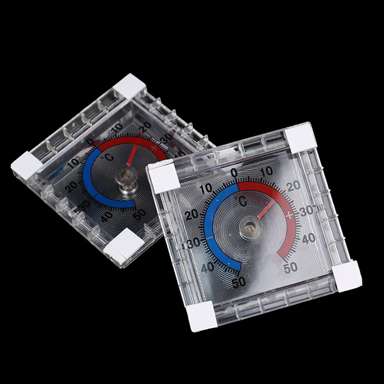 1PC Square Wall Garden Home Graduated Disc Measurement Hot Temperature Thermometer Wall Thermometer