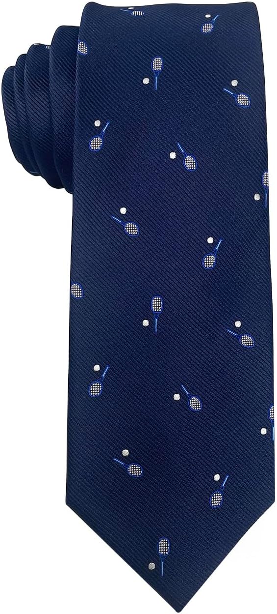 Kebocis Mens Microfiber Polyester Necktie Pattern Tie for Men image 2