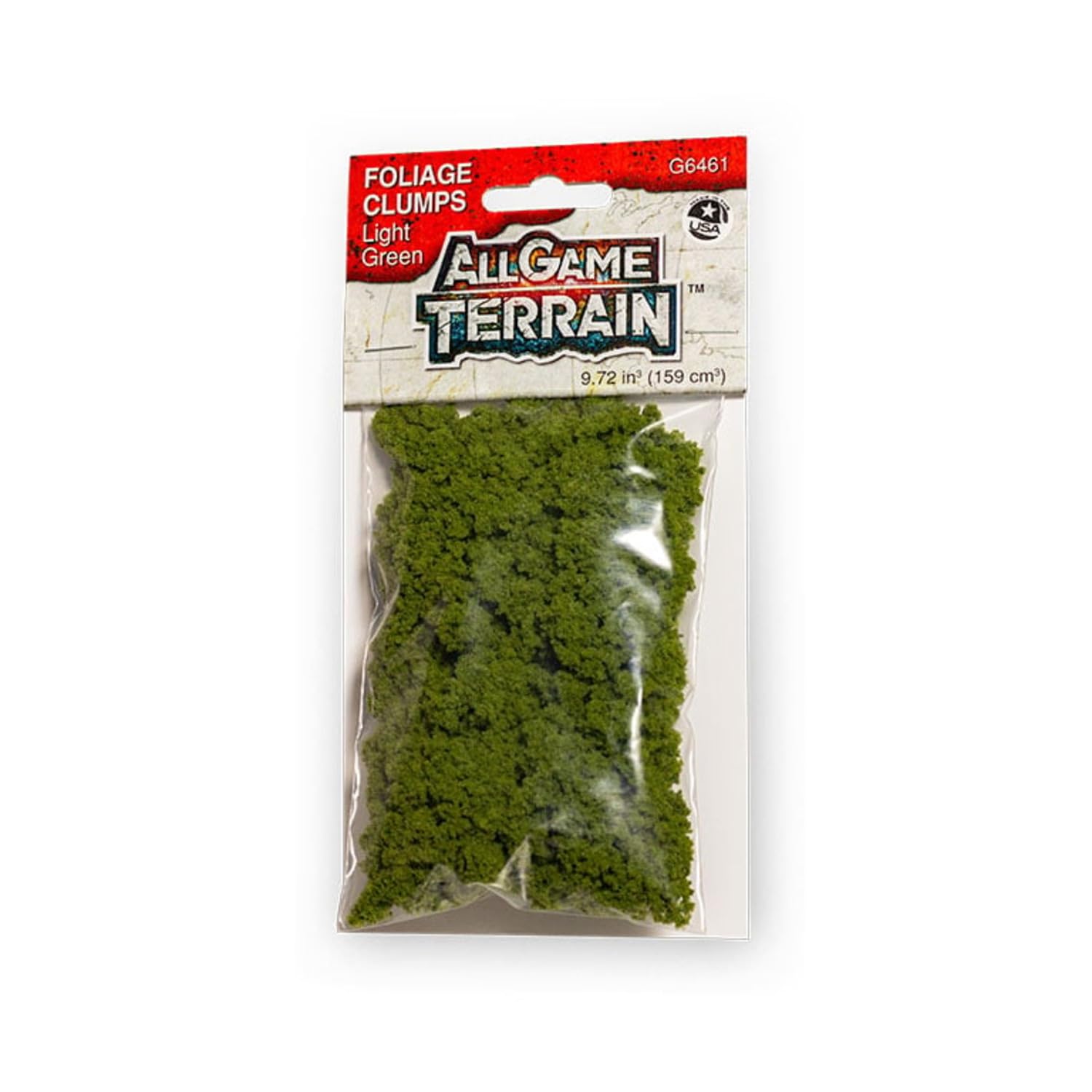 Woodland Scenics All Game Terrain 6461 Light Green Foliage Clumps Wargaming Miniature Base etc