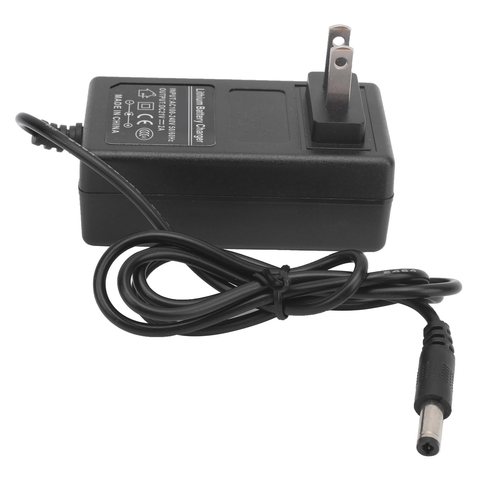 POENVFPO 21V 2A Lithium Battery Charger, PC Engineering Plastic Shell with Intelligent Overvoltage Overload Short Circuit Protection, Wide Input Voltage for Power Tools and Devices — view 8