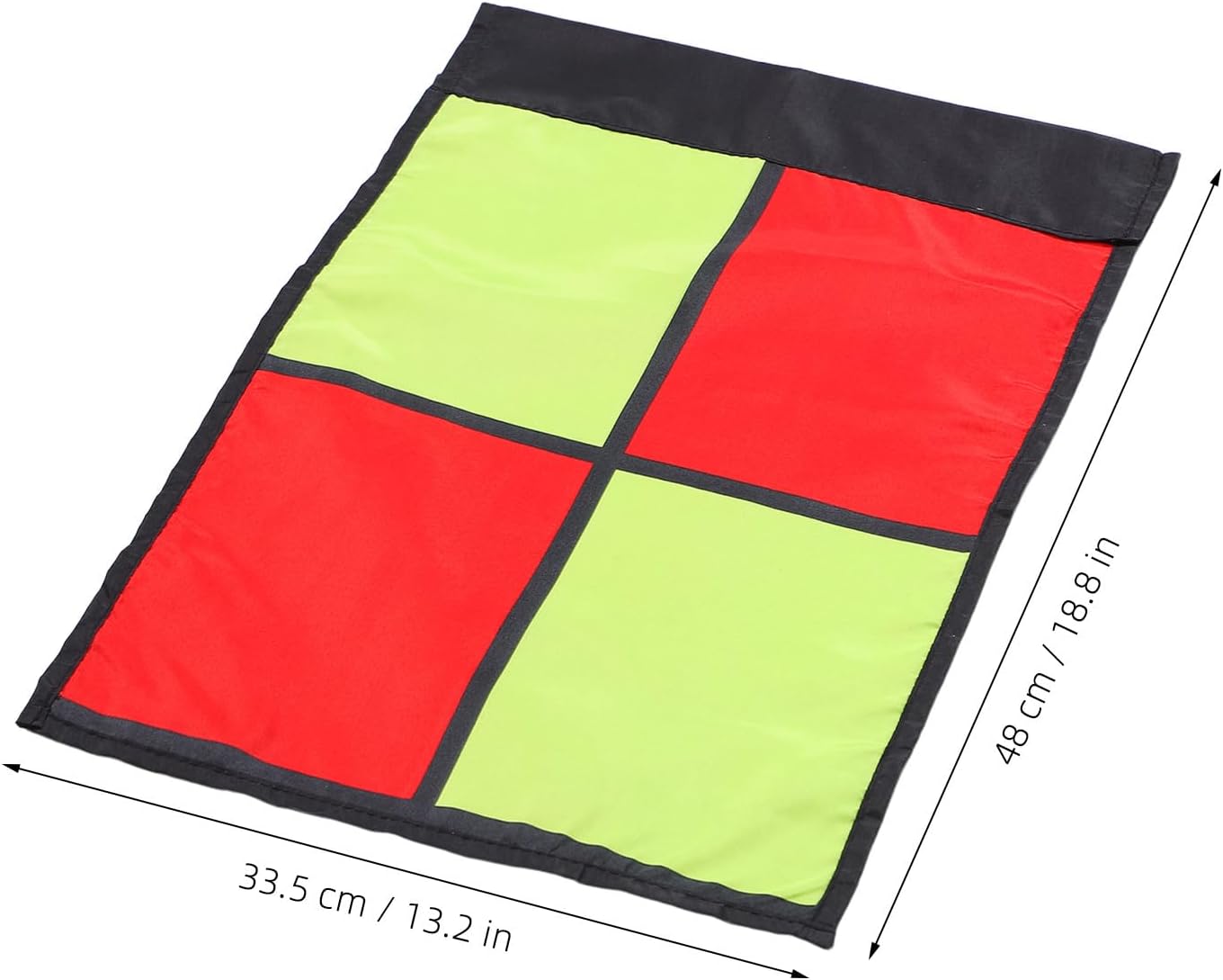 Alasum 2pcs Soccer Corner Flags for Soccer Field, 19x13.2" Without Pole