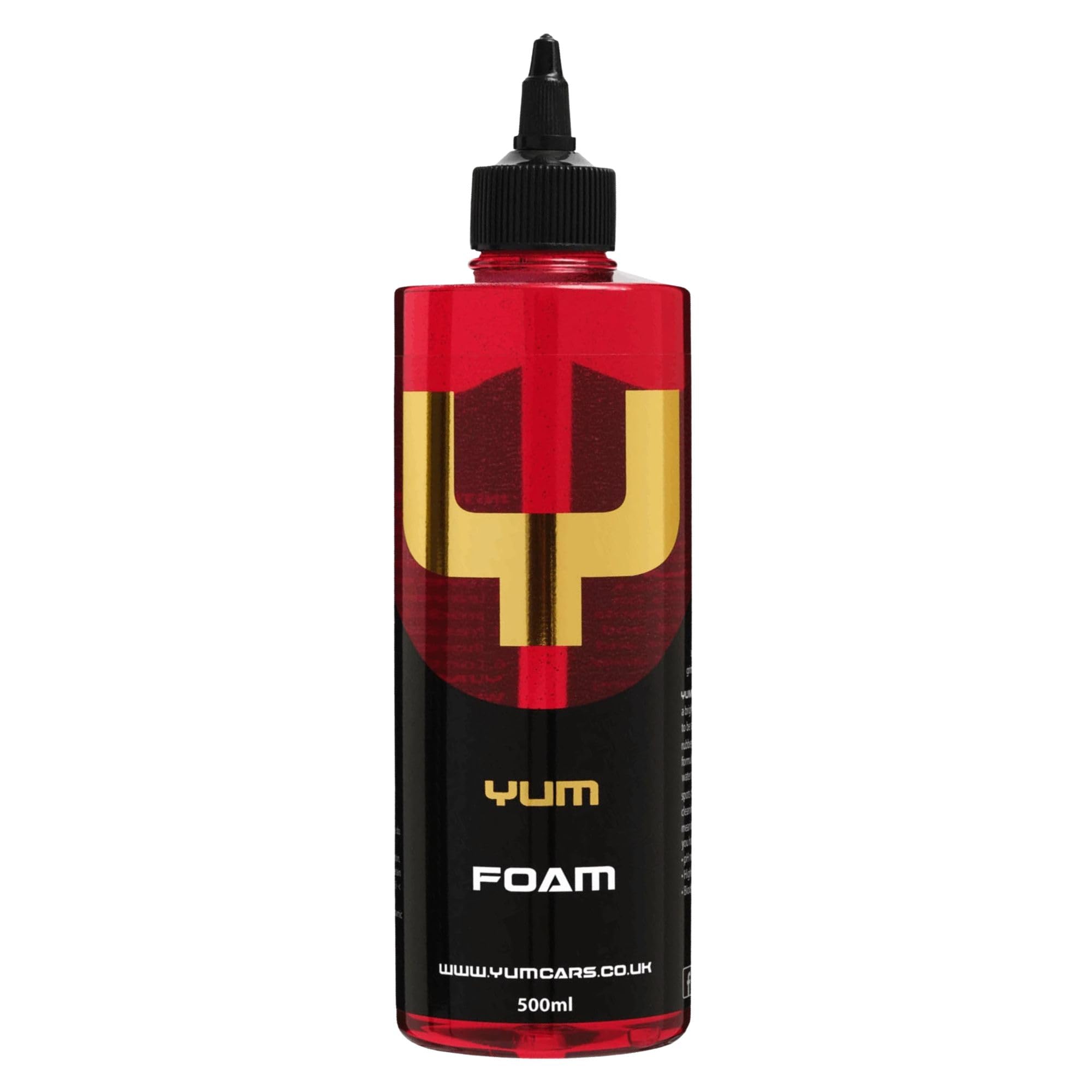 Yum Foam – pH Neutral Snow Foam for Touchless Pre-Wash – Thick, High-Foaming Soap Safe on Paint, Ceramic Coatings, and All Exterior Surfaces – 500ml