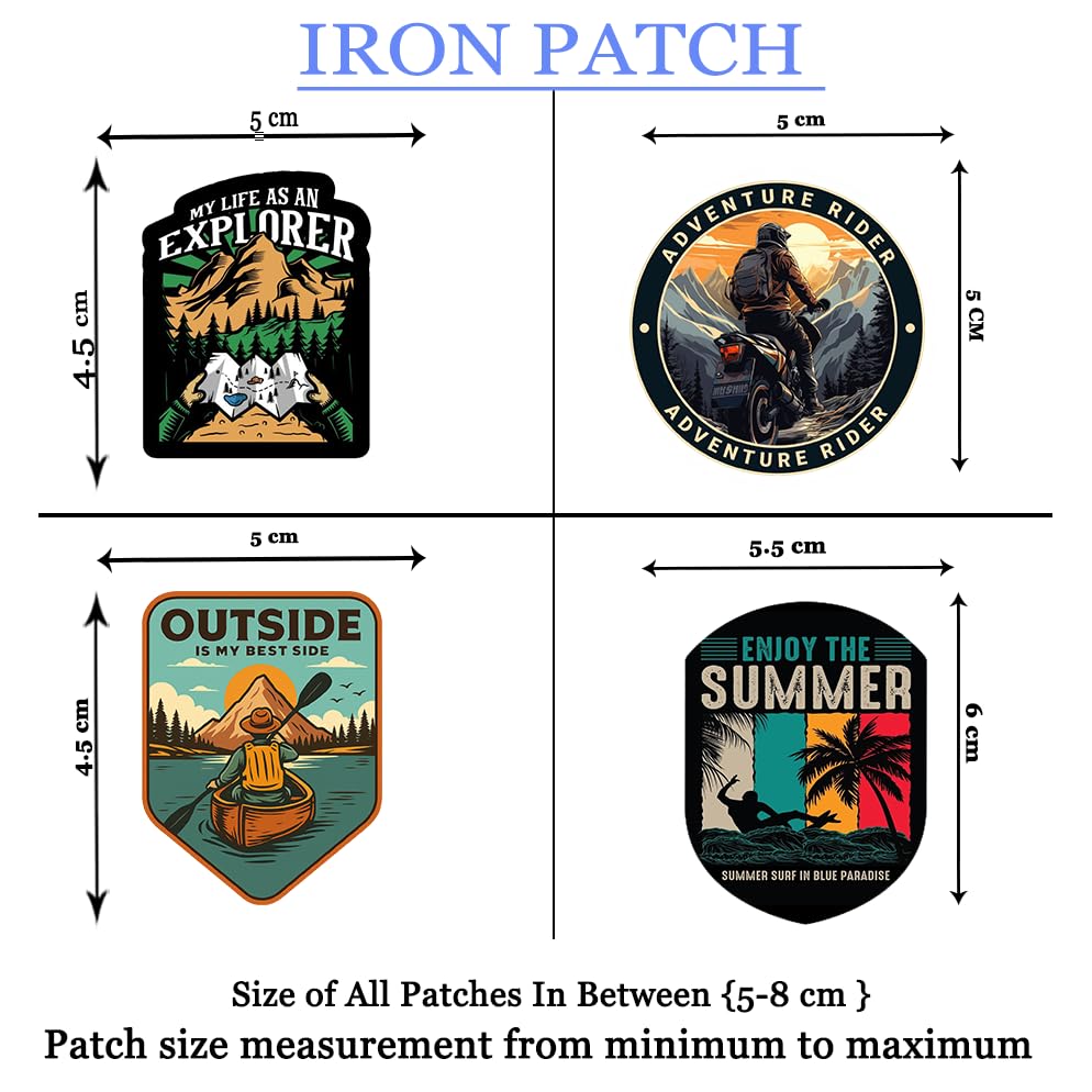 Image of Lazychunks New Unique Mountain,Super heroSpace,Mars,God,Camping,Outdoor Living Patches|New Clothing Accessories for Enhance The Beauty of T-Shirt,Jacket,Bags,Caps,etc.
