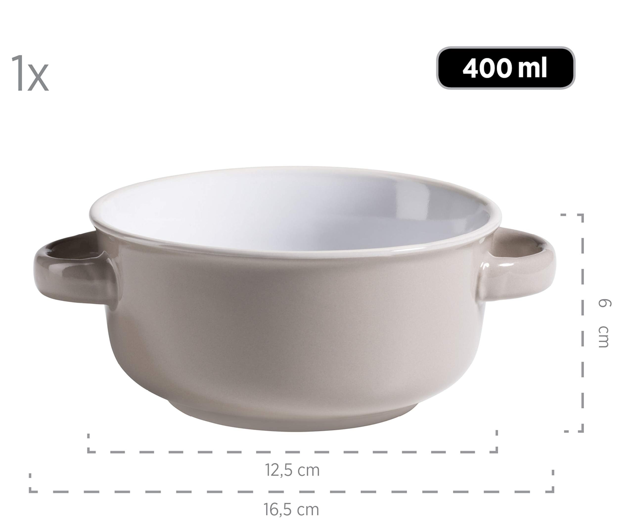 MÄSER Maila Service à soupe en céramique
