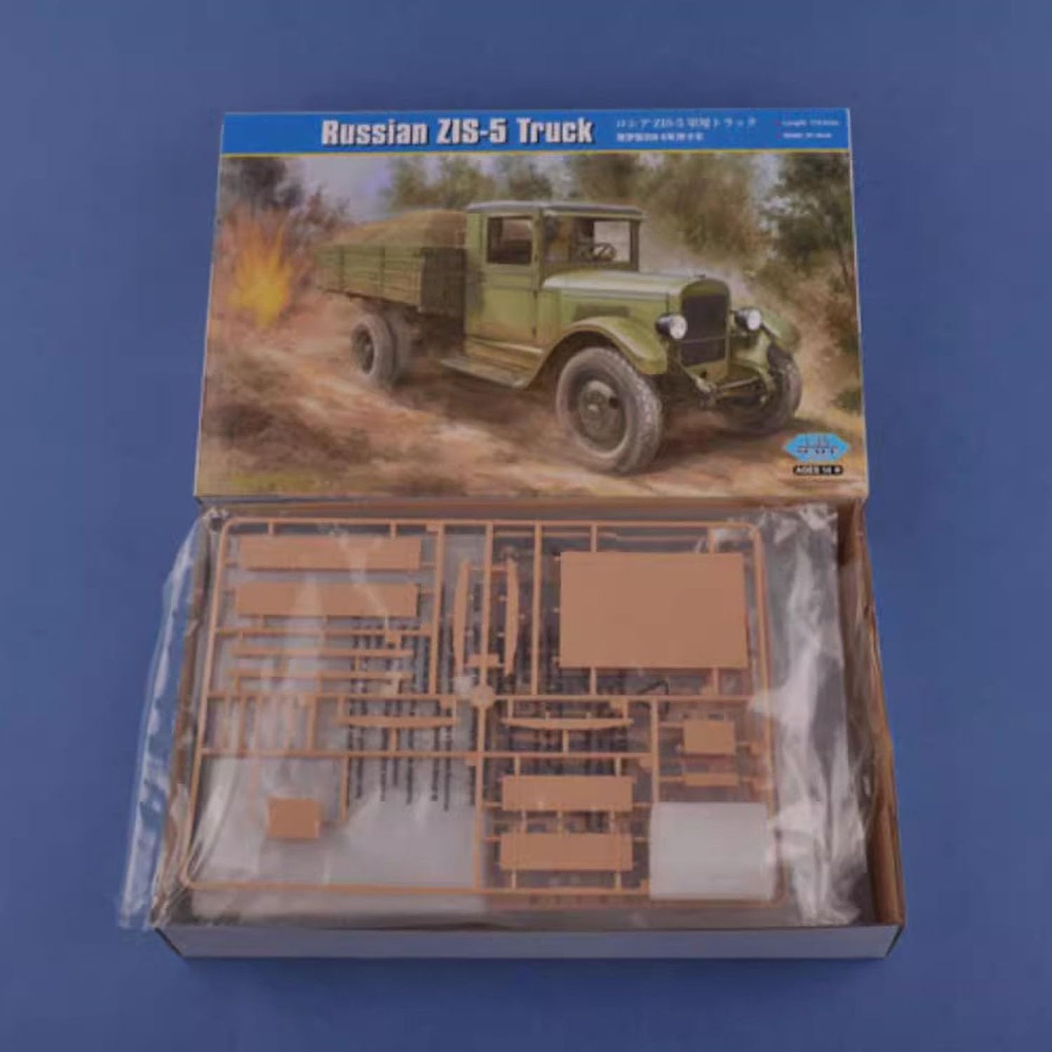 TOUCAN RC HOBBY 1/35 Russo ZIS-5 Militare Camion Veicolo Auto Kit Modello Statico