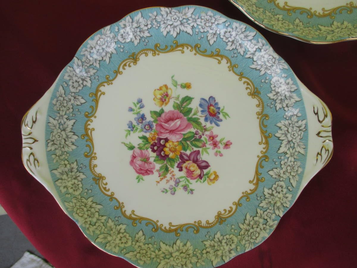 1792  ロイヤルアルバート フォンティーン プレート2枚セット 1792 ロイヤルアルバート フォンティーン プレート2枚セット