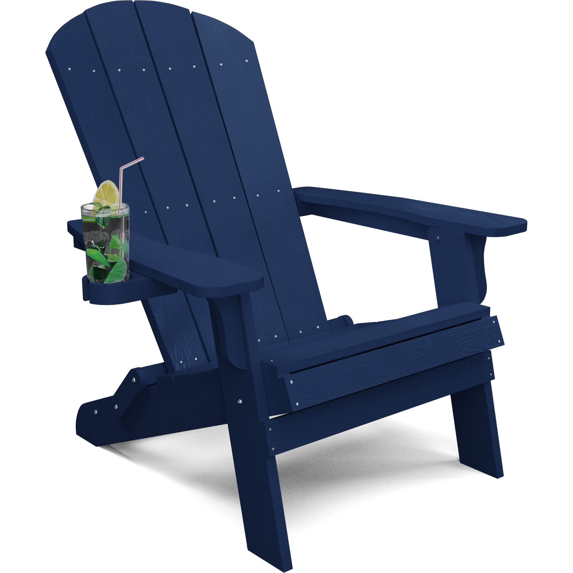 YEFU Adirondack Chair, Oversized Plastic Adirondack Chair Folding