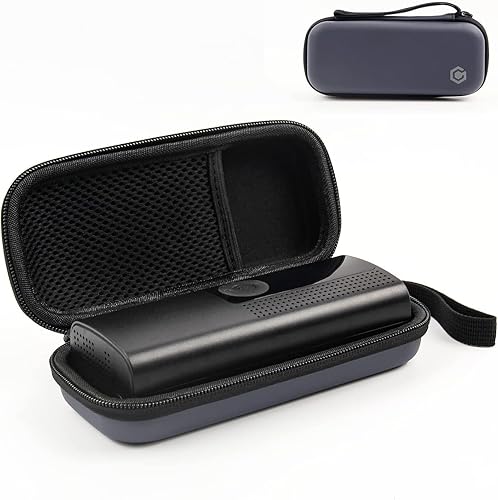 Funda de EVA compatible con inflador de neumáticos Airmoto, funda de almacenamiento portátil para bomba de aire y accesorios, solo funda