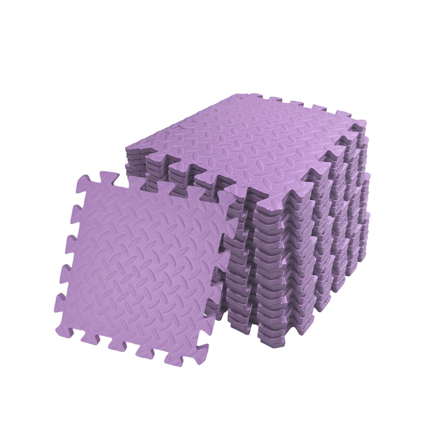 Pack of 20 30x30cm Purple Coloured 1cm Thick EVA Mats