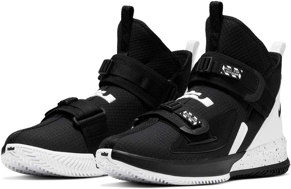 Nike Lebron Soldier XIII SFG TB Basketball Shoes, CN9809-002 (11 M US) Black/White