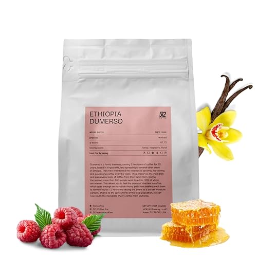 Grano de café entero tostado ligero, QGS 87.75 Café Yirgacheffe etíope tostado fresco especial de origen único, gourmet, lavado, filtro, notas