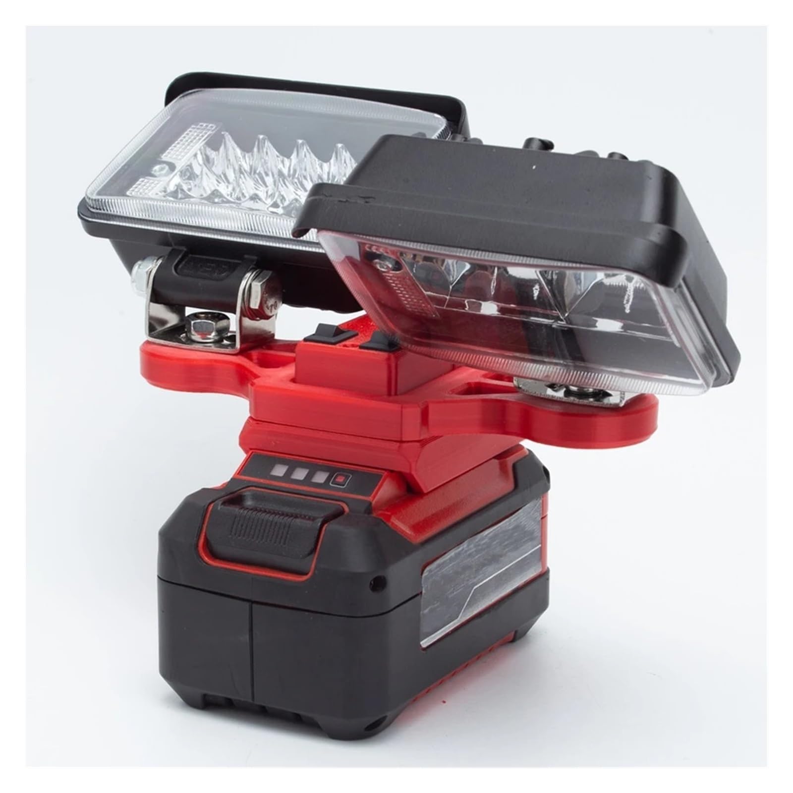 Lampa Robocza LED Na Akumulator Litowy 18 V Z USB Typu C Bezprzewodowa Praca Zewnątrz Wędkarstwo Ręczne Światło Awaryjne Super Jasne śWiatłA