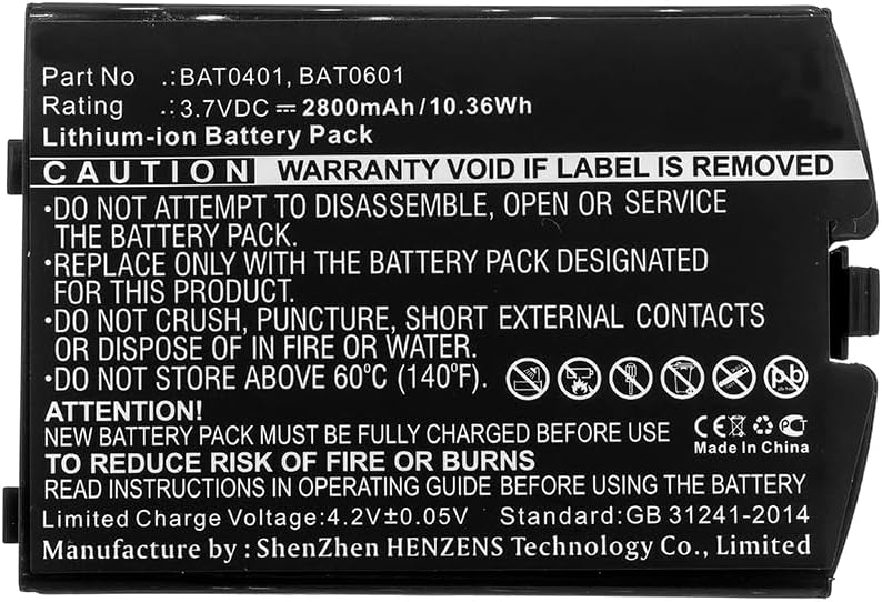 Miniatura 3 de Synergy Digital Batería de teléfono satelital, compatible con teléfono satélite Iridium 9505A, (iones de litio, 3.7 V, 2800 mAh), capacidad ultra