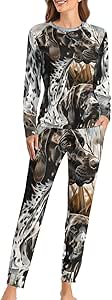 Amazon.com: German Shorthaired Pointer Dogs Ducks Women's Pajamas Two ...