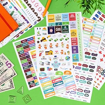 Budget Stickers By Clever Fox 18 Sheets Set Of 1030 Unique Budget Planner Stickers For Your Monthly Weekly Daily Planner Budget Planner Calendar Or Journal Budget Sticker Book Budget Pack Budget Stickers By Clever Fox 18 Sheets Set Of 1030 Unique Budget Planner Stickers For Your Monthly Weekly Daily Planner Budget Planner Calendar Or Journal Budget Sticker Book Budget Pack