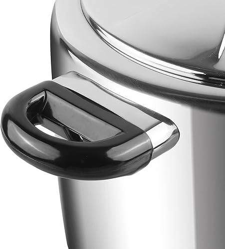 Miniatura 6 de Vinod Olla a presión de acero inoxidable, tapa interior, 7 litros, fondo sándwich, olla a presión india, cocina apta para inducción, mejor utilizada
