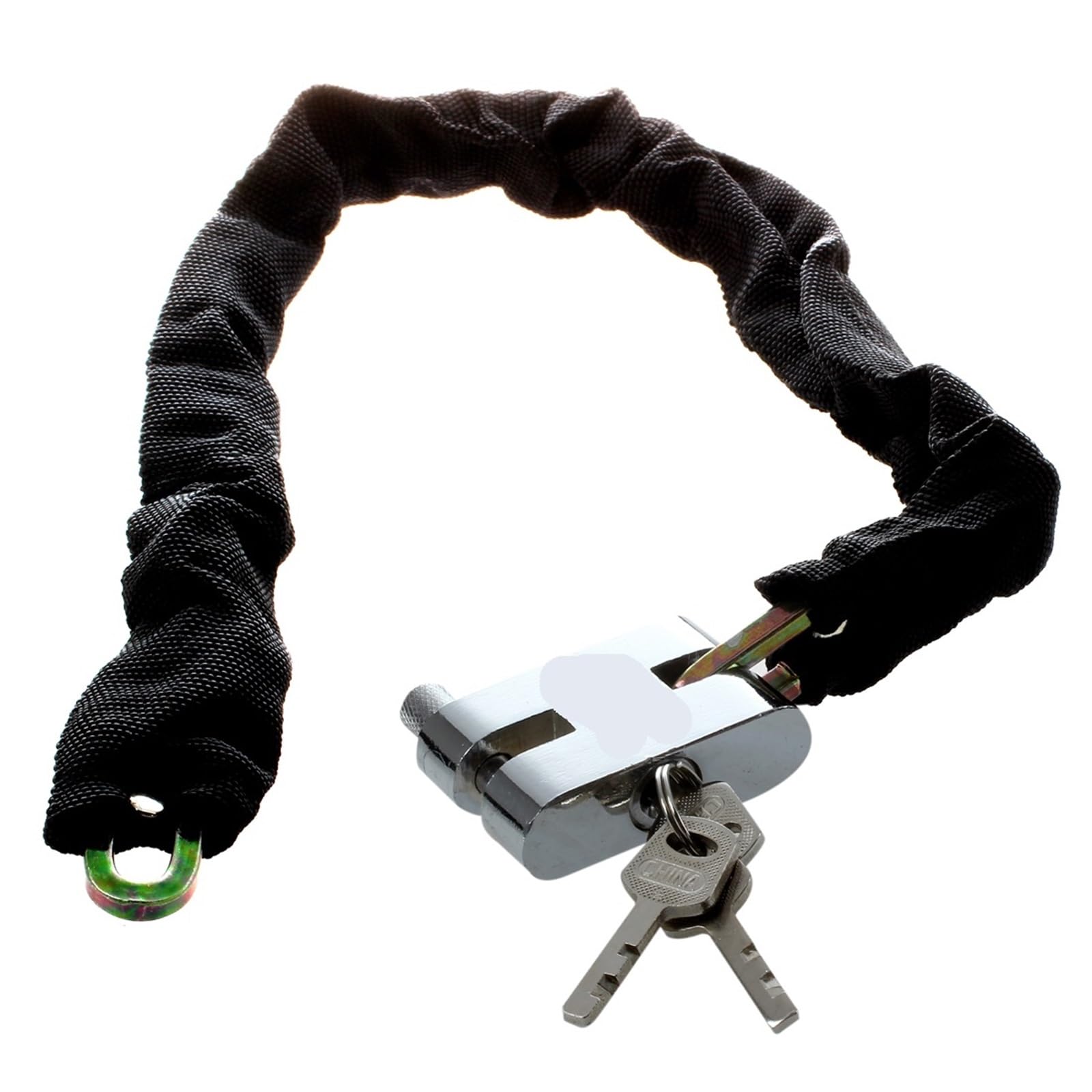 Motorcycle Handlebar Lock Reinforced Metal Heavy Motorbike Motorcycle Chain Lock Motorbike Lock Security(83CM)