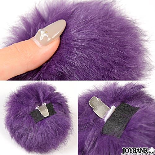 Amazon シューズ クリップ ふわふわ ファー シューズアクセサリー シューパーツ パンプス アイボリー ノーブランド品 シューズ チャーム