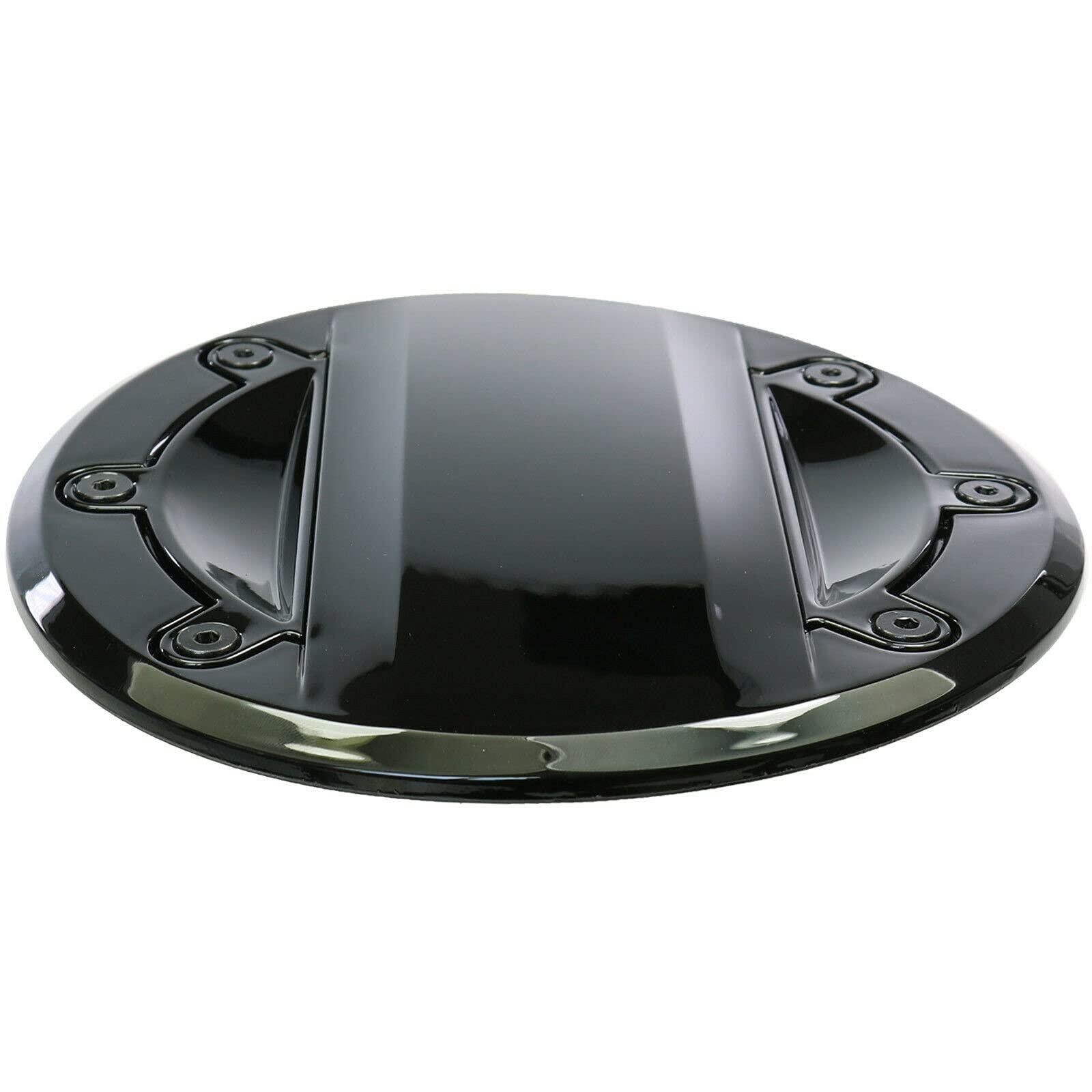 Fitting for 2016-20 Chevrolet Camaro GM Gloss Black Fuel Gas Door Fuel Tank Cap 23506590