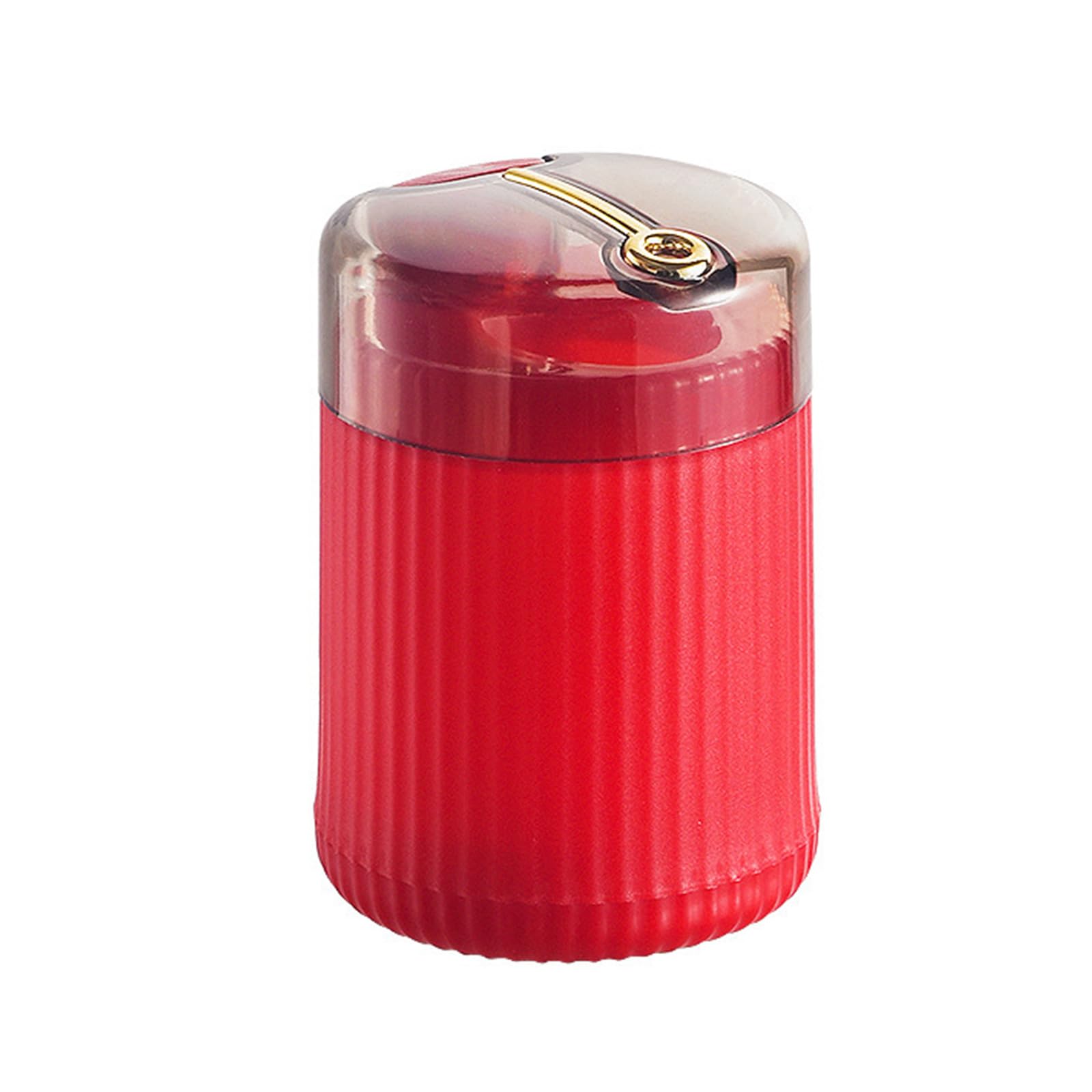 Yrohgkpn Red Household Toothpick Holder Without Push-Type Storage Box Automatic Dispenser Canister