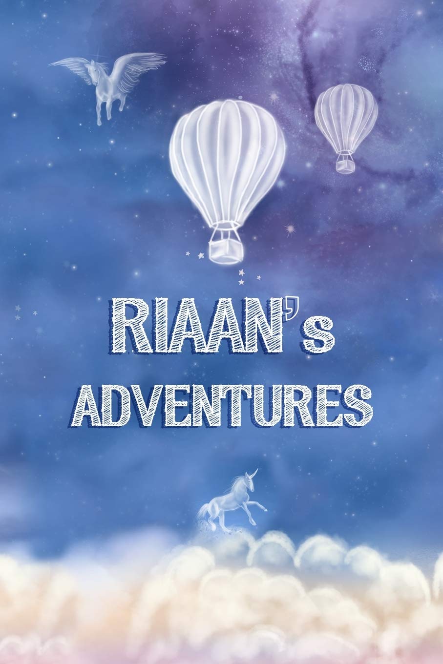 Riaan's Adventures: Softcover Personalized Keepsake Journal, Custom Diary, Writing Notebook with Lined Pages (Journey to Imagination)