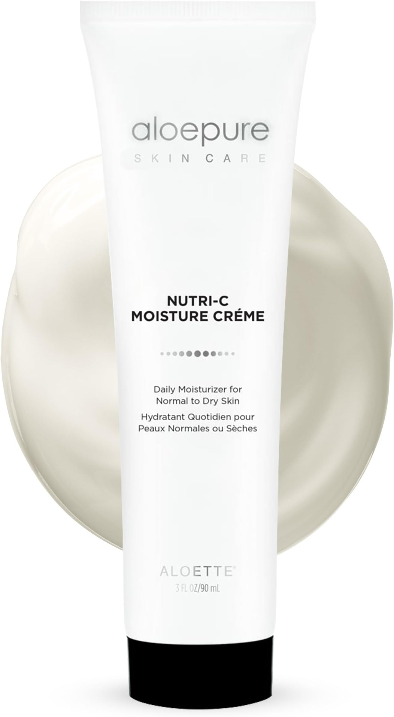 - Nutri-C Face Moisturizer Cream - Daily Facial Skin Care Products for Wrinkles & Fine Lines - Skin Moisturizer Face Lotion Hydrates & Rejuvenates Dry to Normal Skin, Gluten Free - 3 Fl Oz