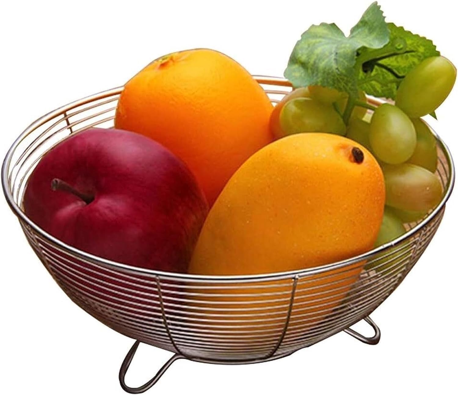 Mnuvxzaewf A Kitchen Countertop Fruit Rack-Fruit Bowl Counter Wood Large(A)