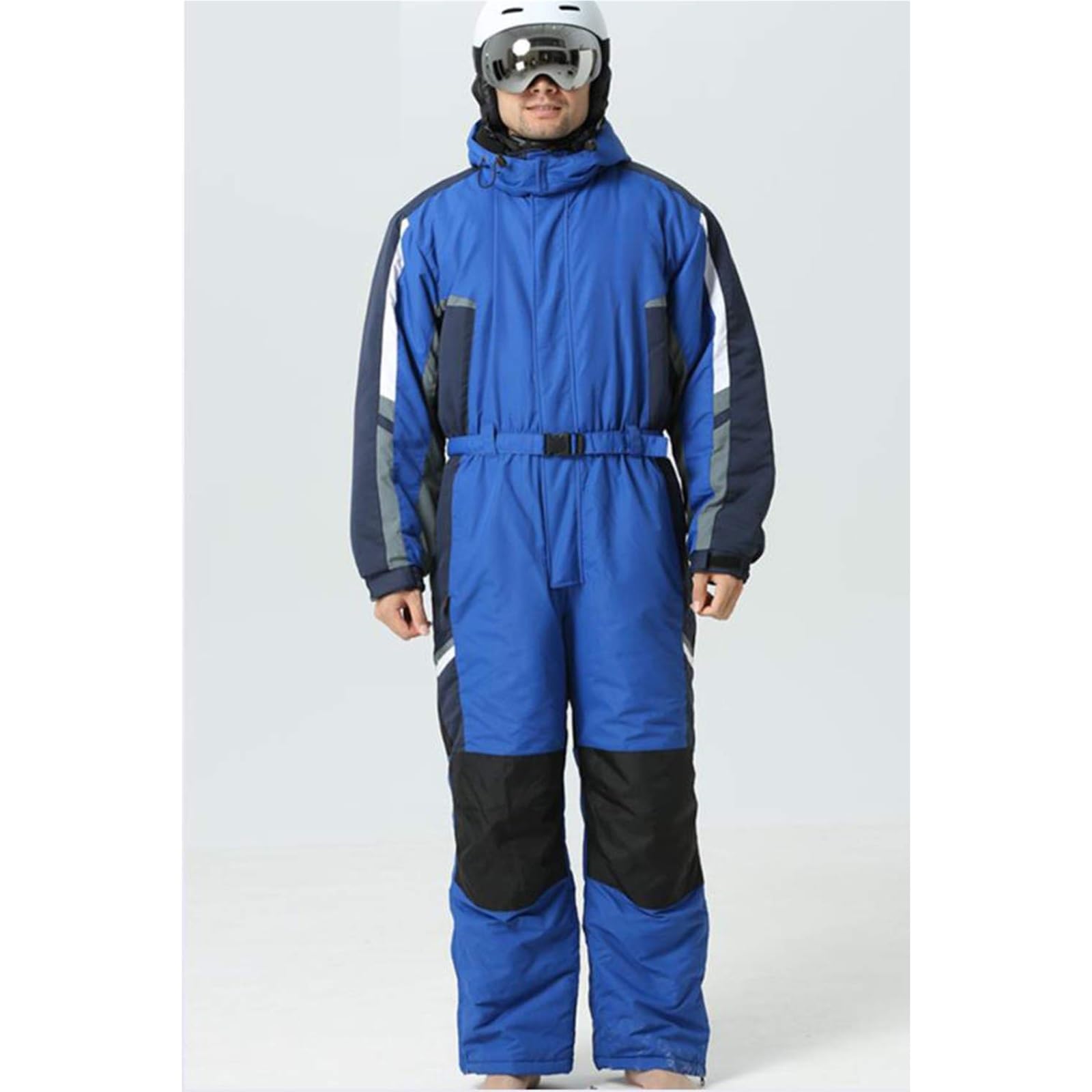 Skianzug für Herren und Damen, Einteiler, wasserdichter Winter-Outdoor-Schneeanzug, Overall für Schneesport