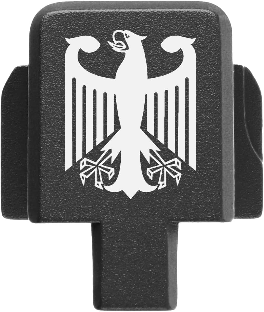 for Sig P320 Back Plate 9MM .357 .40 .45 Black - Choose Your Design