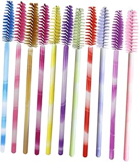Healeved 100pcs Nylon Eyelash Mascara Brushes...