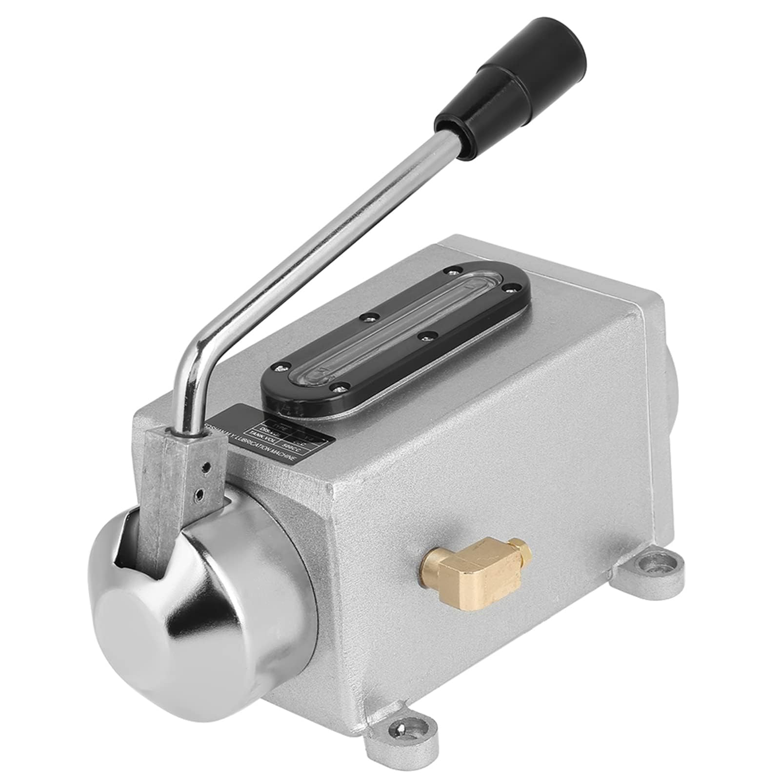 Ręczna Pompa Olejowa Smarownica Pompa Ręczna Smarownica Pompa Oleju Smarowego 500CC CNC 4mm Podwójny Port Wylotowy do Frezarki