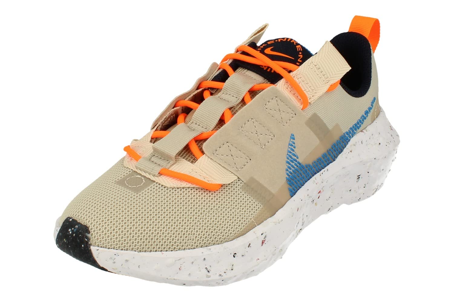 Nike Womens Crater Impact Cream Ii/Lt Photo Blue-Pearl White Running Shoe - 6 UK (CW2386-200) (B0B1DTPY28) Amazon Price History, Amazon Price Tracker