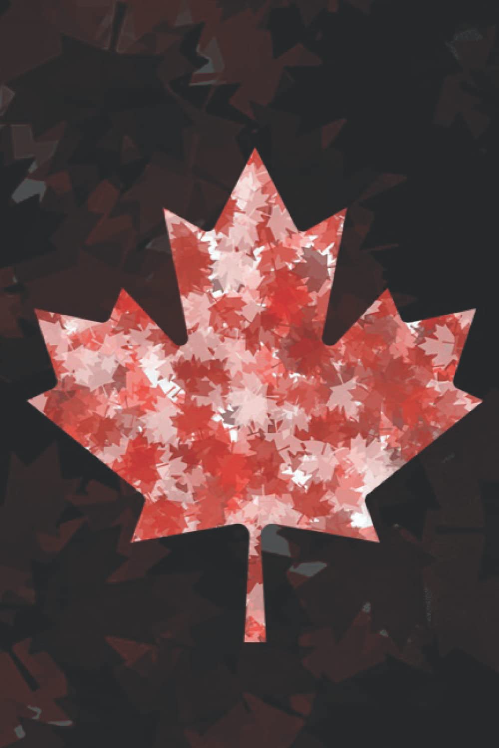 Canadian Notebook: Journal - Gift - Planner - Canadian Flag - A 6x9 inch lined Notebook