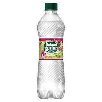 Poland Spring Sparkling Water, Raspberry Lime, 16.9 Fl Oz (Pack of 8)