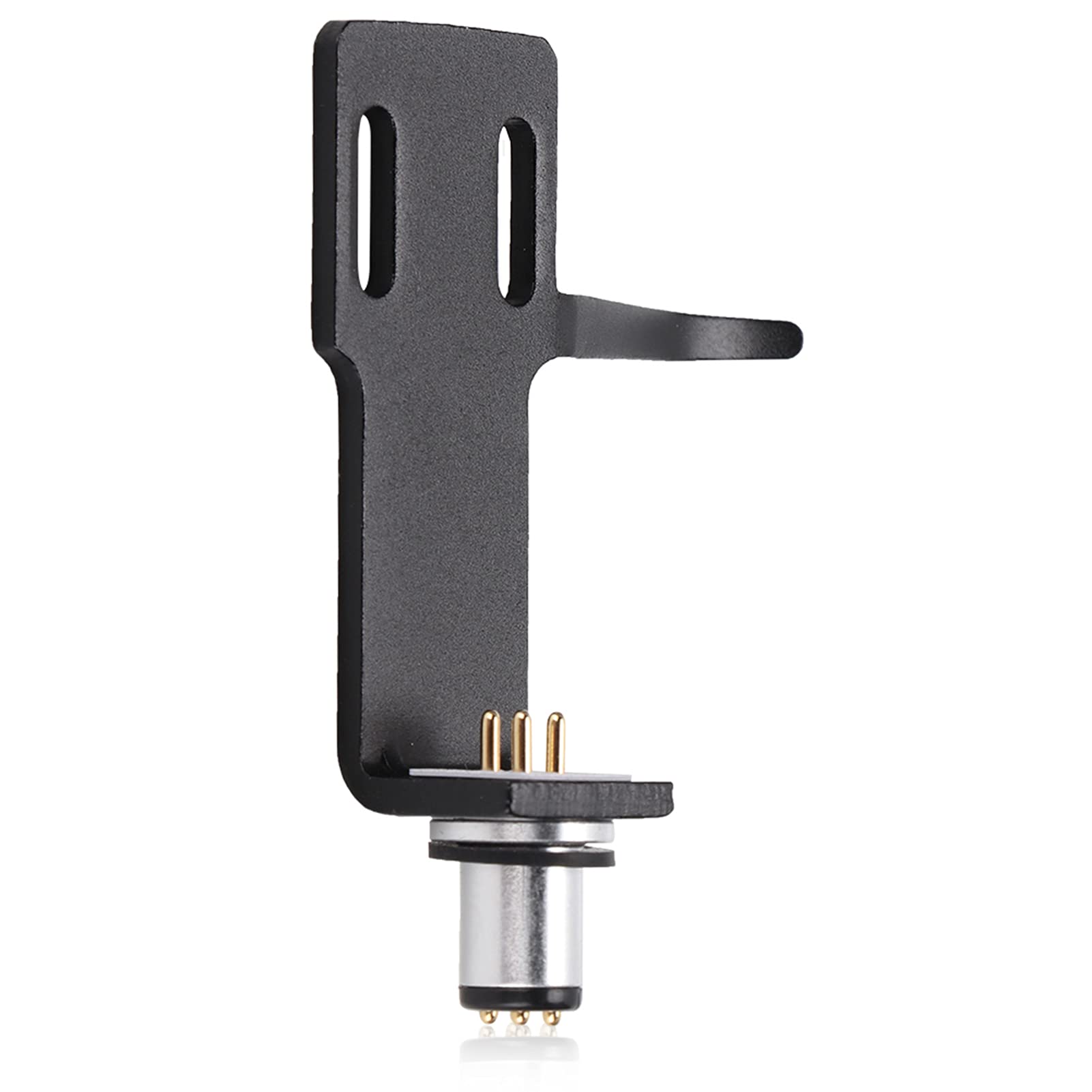 Porte-Cellule pour Lecteur Phono de Haute qualité, Connexion Facile avec 4 Câbles et 2 Paires de Vis, pour Cellules Phono Haut de Gamme, pour Platines Vinyles à